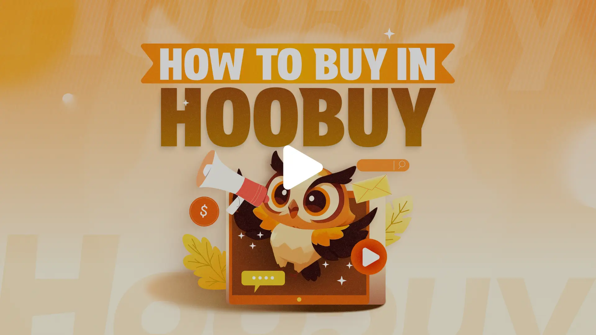 Hoobuy beginner video guide poster